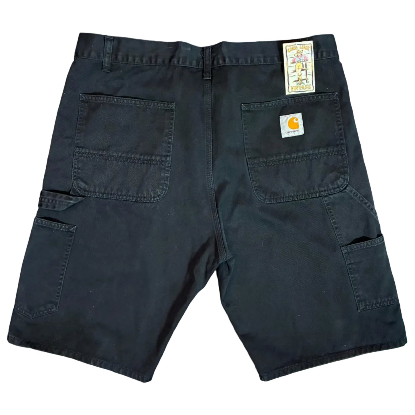 Pantalon corto carhatt denim talla 34 usa 44 europea Good Luck vintage Las Palmas de gran canaria envios desde las palmas a islas canarias